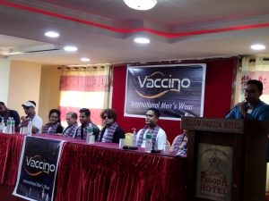 नयाँ ब्राण्डको कपडा “भ्याक्सिनो” को ब्राण्ड एम्बेसडरमा प्रमोद खरेल नियुक्त