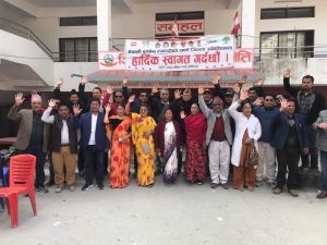 नेपाली कांग्रेस म्याग्दीको सातौं जिल्ला अधिबेशनबाट खम्बिर गर्बुजाको नेतृत्वमा बन्यो नयाँ कार्यसमिति