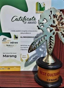 रमेश बाबु थापा अभिनित चलचित्र “माराङ” सर्बाेत्कृष्ट आदिबासी चलचित्रबाट सम्मानित रमेश बाबु थापा अभिनित चलचित्र “माराङ” सर्बाेत्कृष्ट आदिबासी चलचित्रबाट सम्मानित