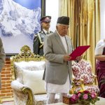प्रधानमन्त्री सुशीला कार्की शुक्रबार राती शपथ ग्रहणपछि सरकारी निवासमा बस्दै