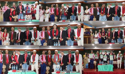 म्युजिक भिडियो कलाकार संघ नेपालद्धारा बिशिष्ट कलाकार र बरिष्ठ कलाकारहरुको रुपमा को को भए त सम्मानित ? (बिबरण सहित)
